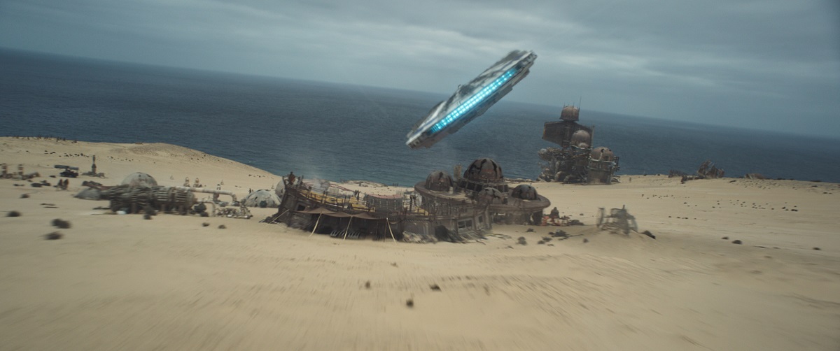 The Millenium Falcon in SOLO: A STAR WARS STORY.
